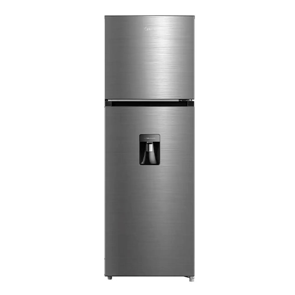 Refrigeradora Midea MDRT489MTR46PEW Top Mount Smart Sensor, 338 litros, control inteligente de temperatura, silver
